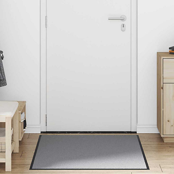 Paillasson Gris 90x150 cm vidaXL