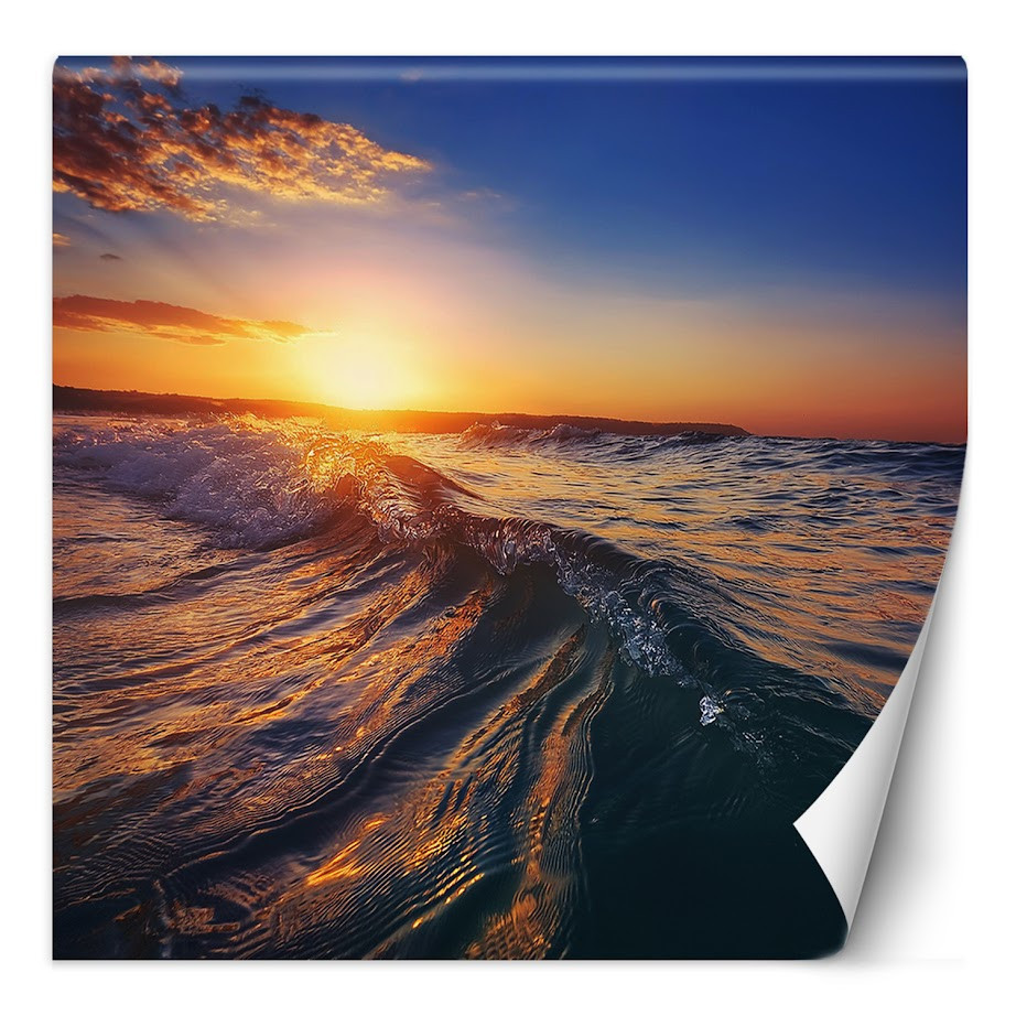 Feeby Fototapeta Morska Fala 100x100