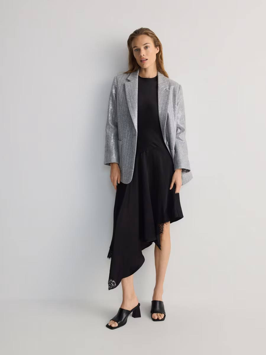 Shiny Jacket With Sequins