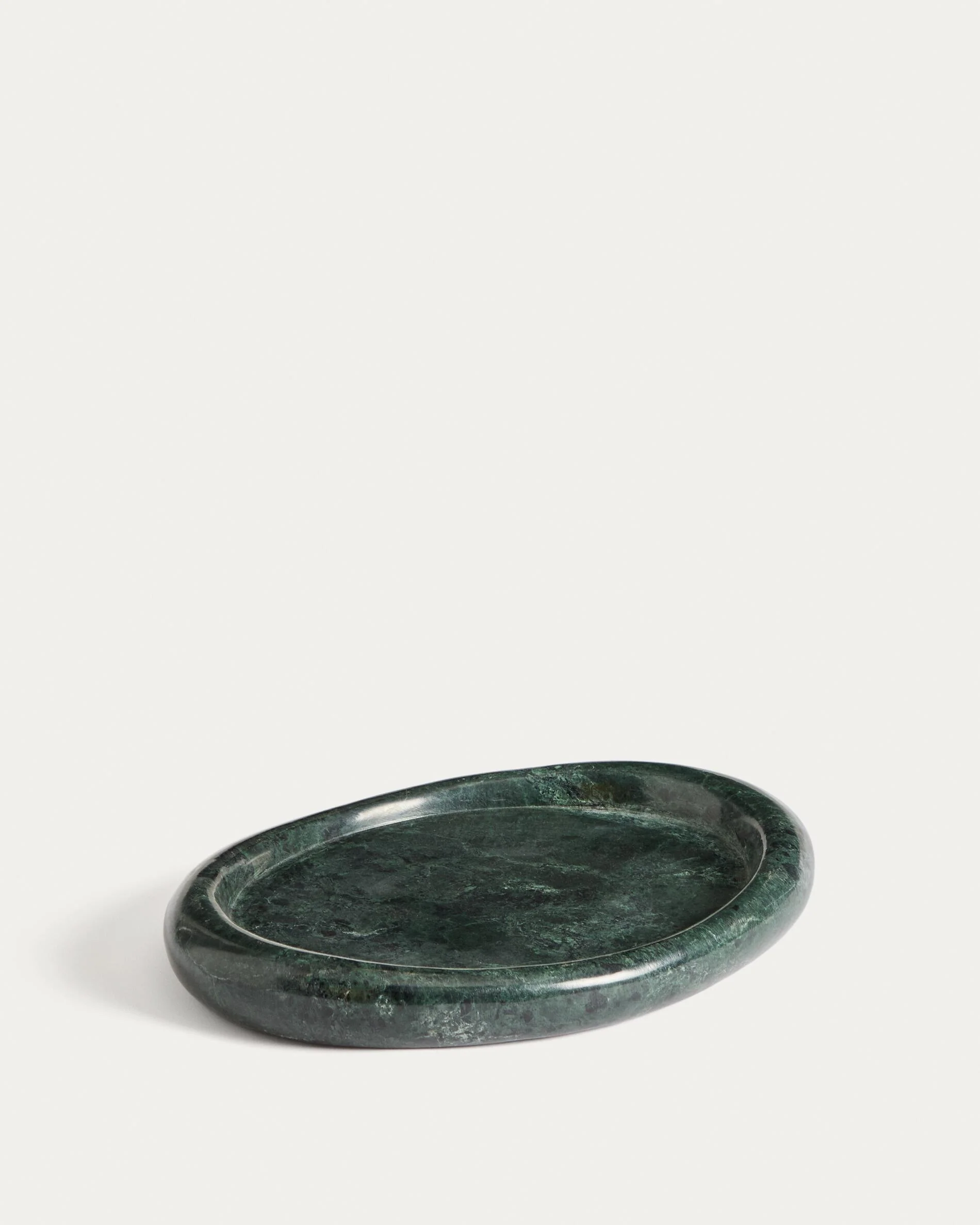 Lenorel tray in green marble 30 x 23 cm