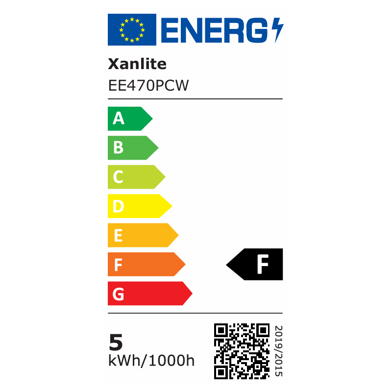 Ampoule LED E27 blanc neutre 470 lm 4,9 W XANLITE