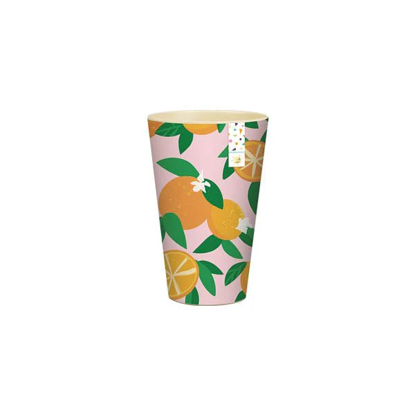 Summer Days Fruit Bamboo Tumbler