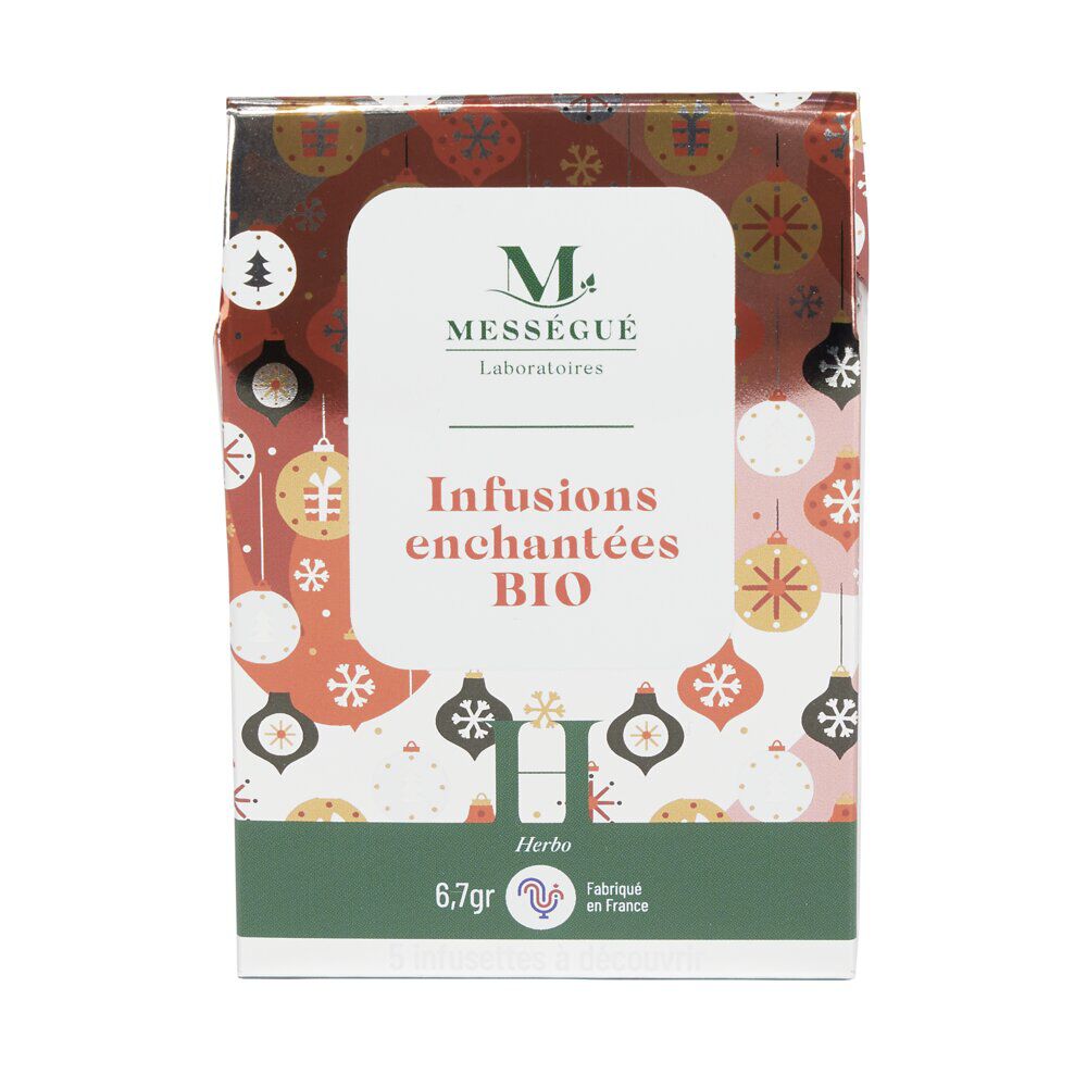 Lot de 5 infusions No&euml;l (modèle 2)