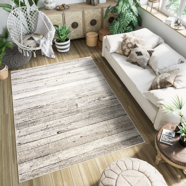 Dywan Chemex Petra Nowoczesny 3041 1 244 Beżowy 120x170