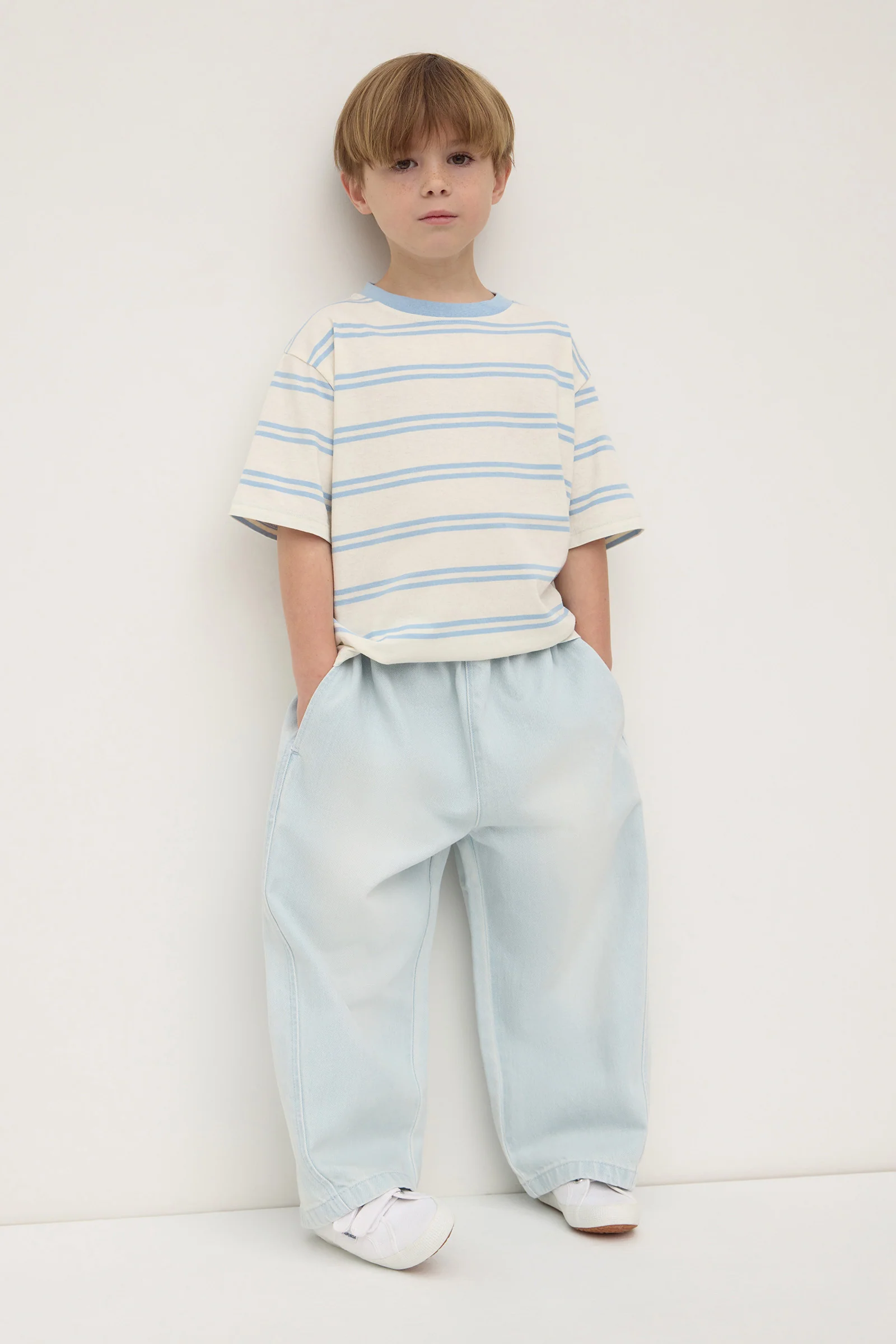 Kids See Saw Stripe Tee