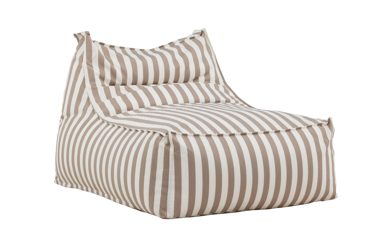 Rebellenclub Loungestoel Fichi - Beige Wit