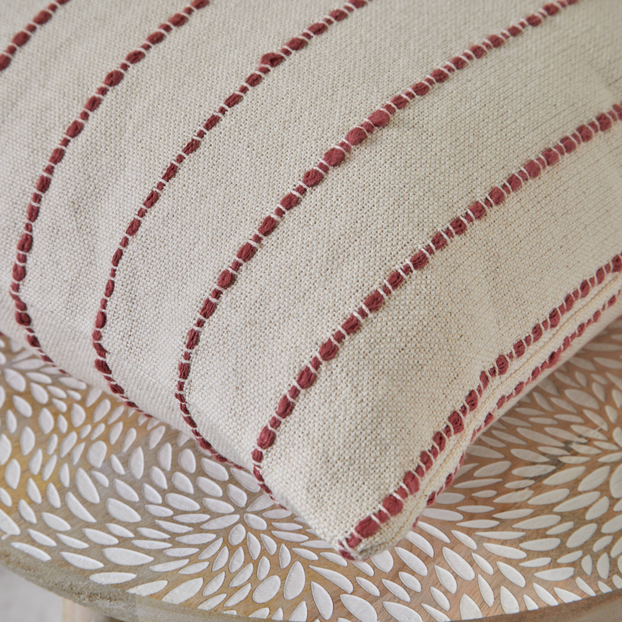 Coussin tissage artisanal