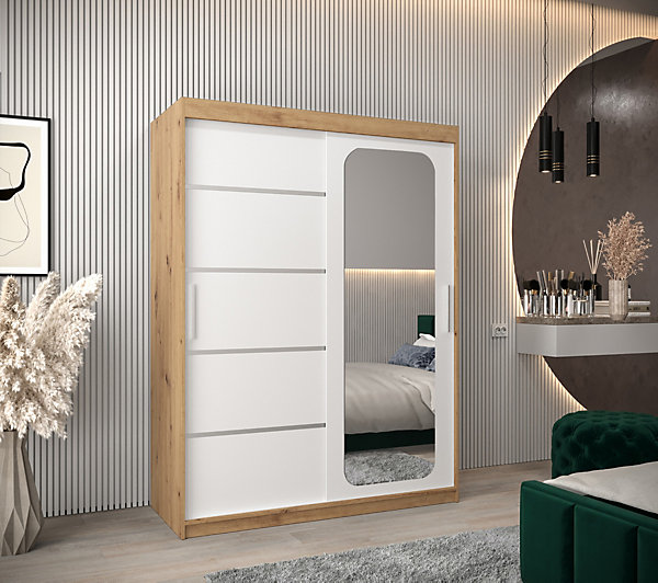 Armoire Promo V2 a portes coulissantes H. 200 x L. 150 x P. 62 2 portes