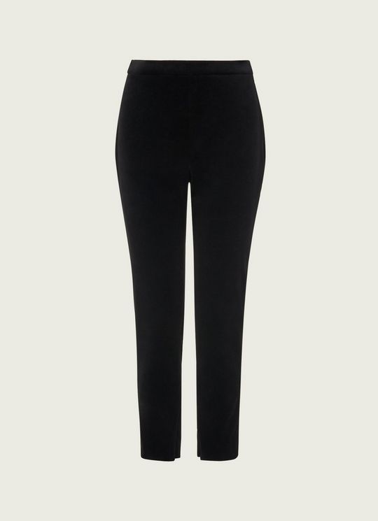 Maria Black Velvet Tuxedo Trousers
