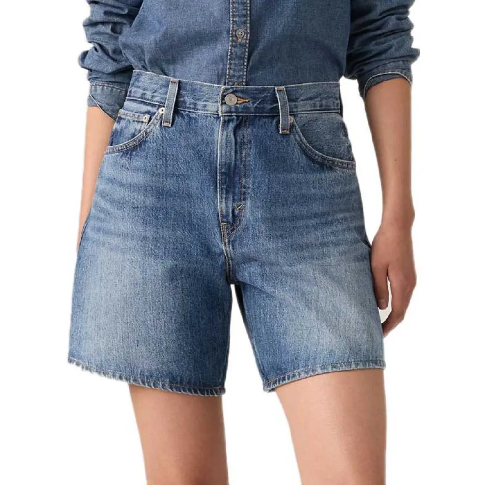 Levi's® High Baggy denim shorts
