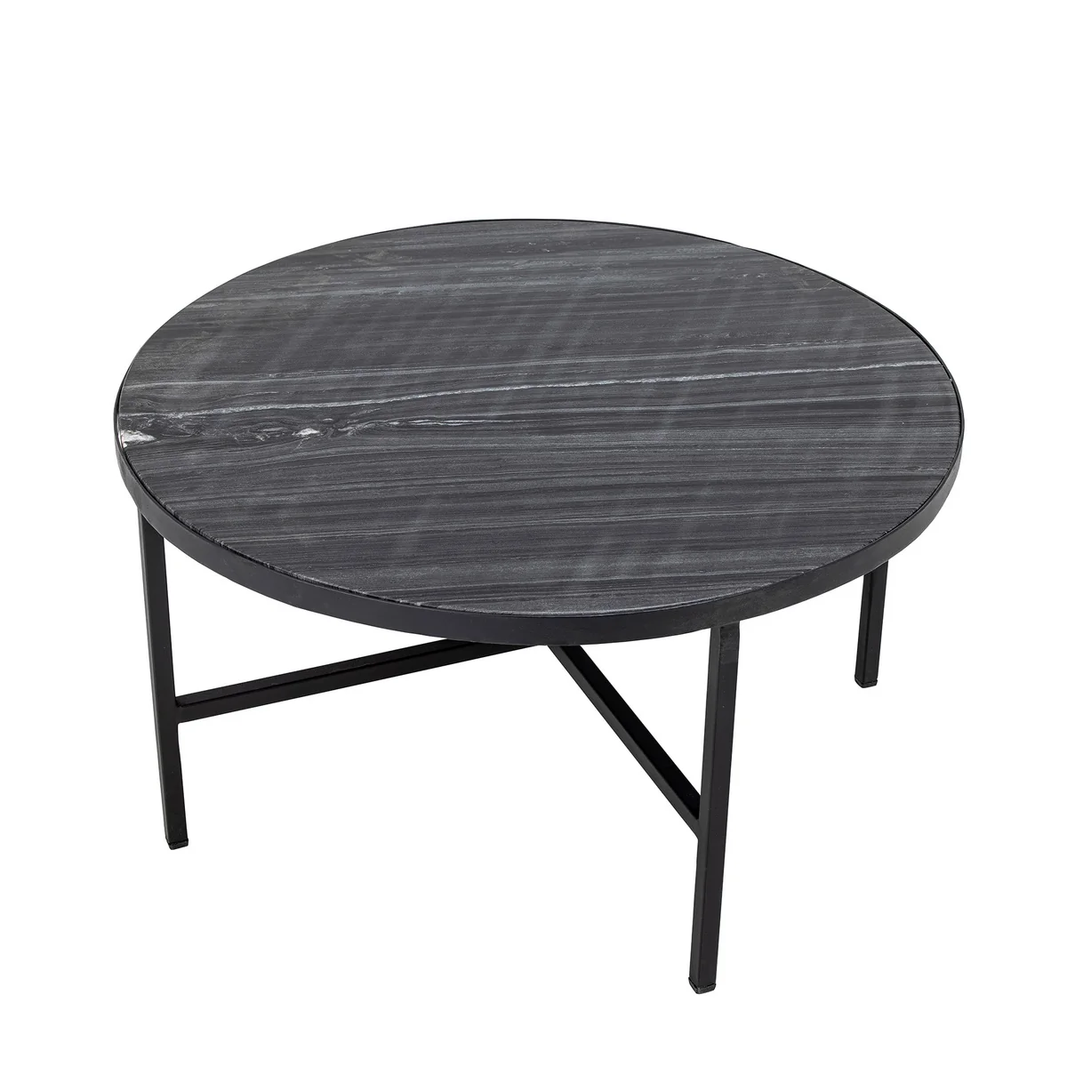 Bloomingville - Estelle Couchtisch, Ø 76 cm, grau