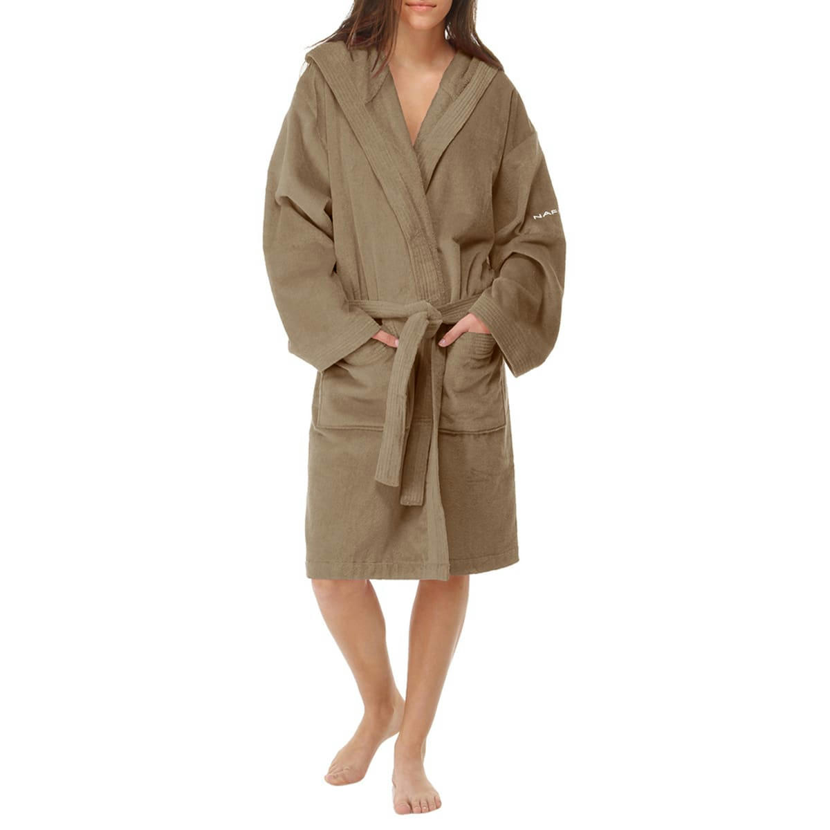 CASUAL P - Peignoir mixte - coton 380 g/m2 vison S-M