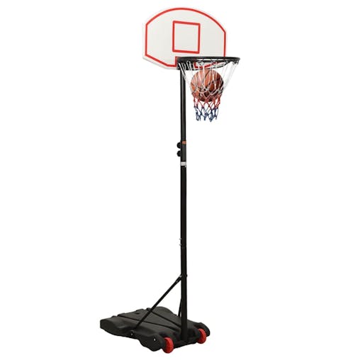 NNEVL Basketball Stand White 216-250 cm Polyethene