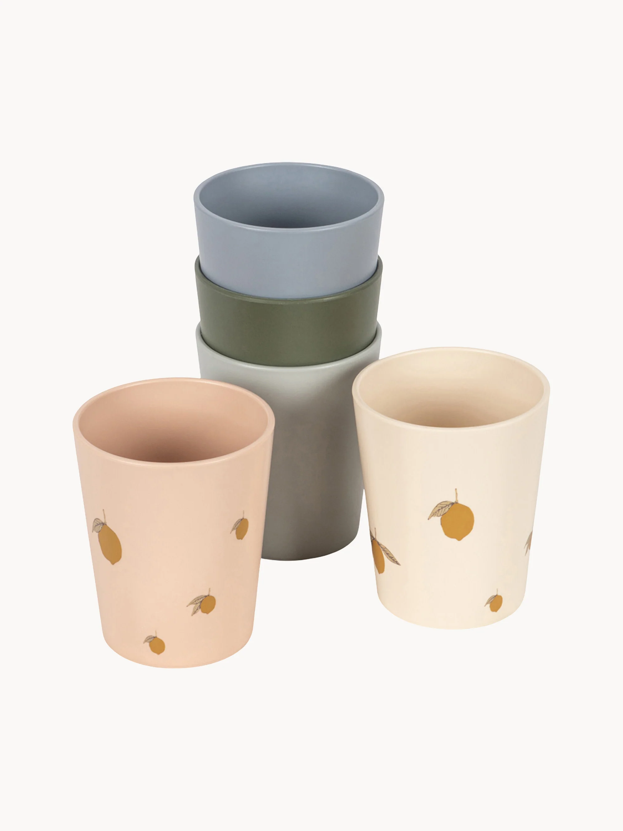 Kinderbecher Lemon, 5er-Set