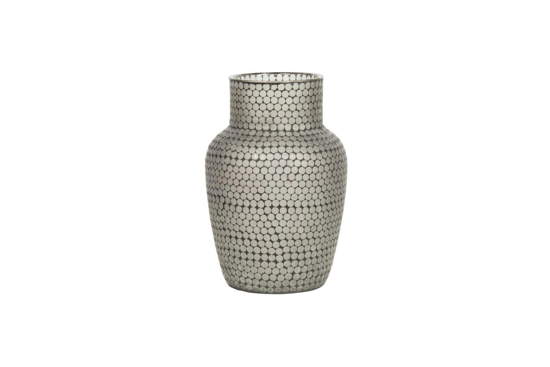 ACE - Vase en verre noir H45