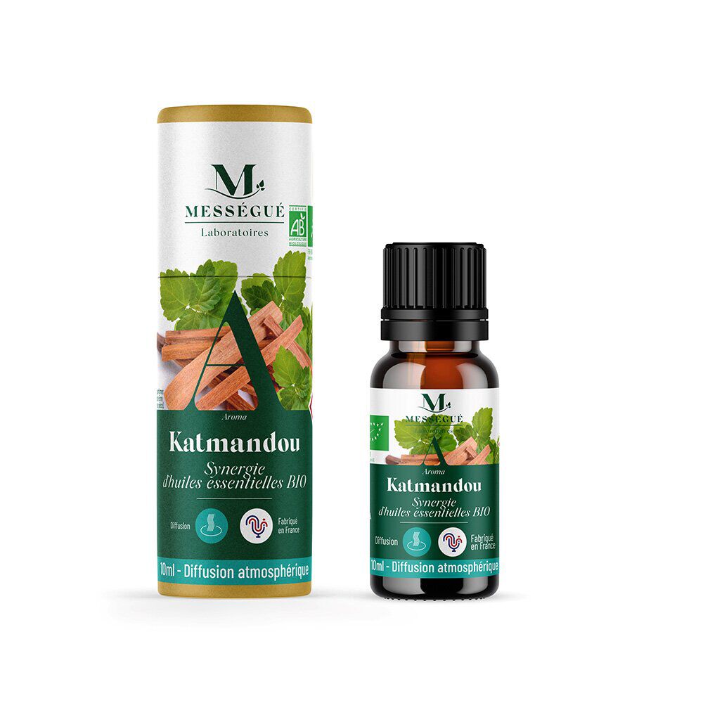 Synergie d'huiles essentielles bio katmandou Mességué 10ml