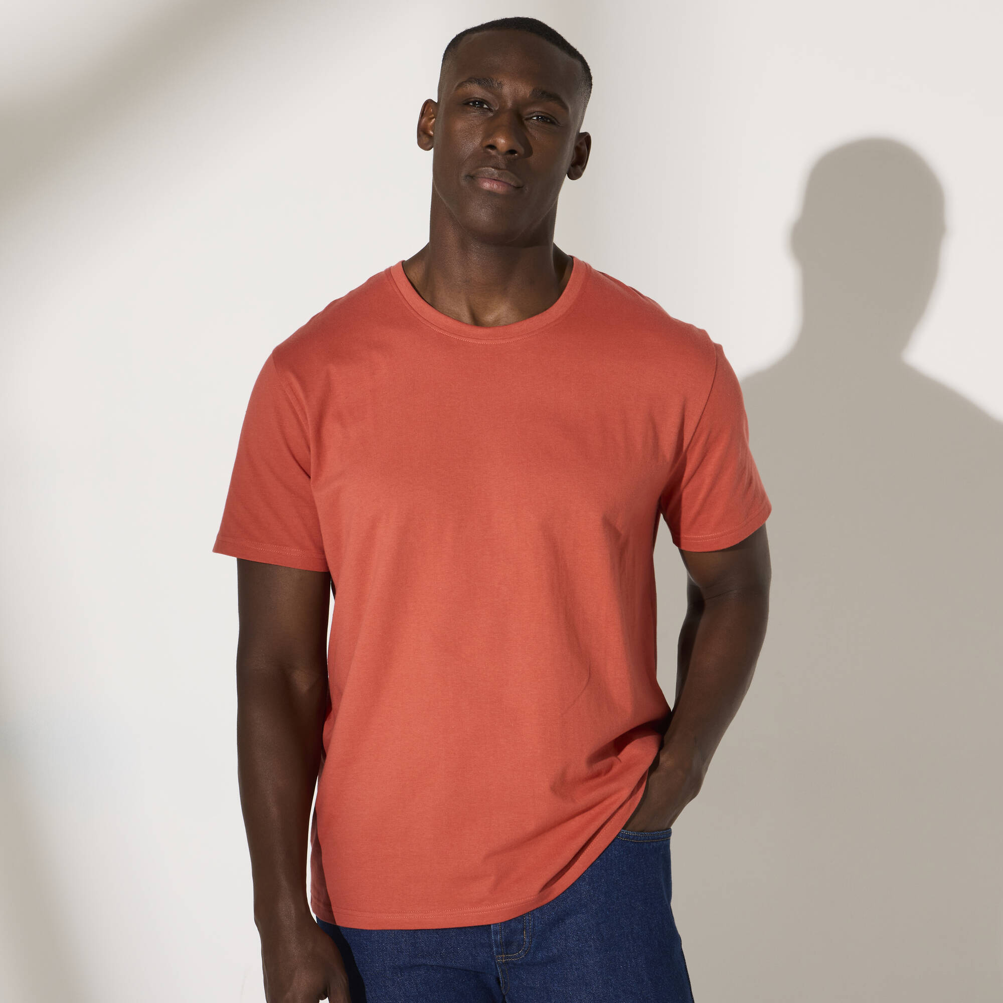 T-shirt col rond manches courtes - lot de 3