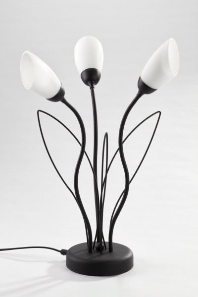 Lampa stołowa GLORIOSA czarny mat-biały 3xG9x15W IP20 Jupiter