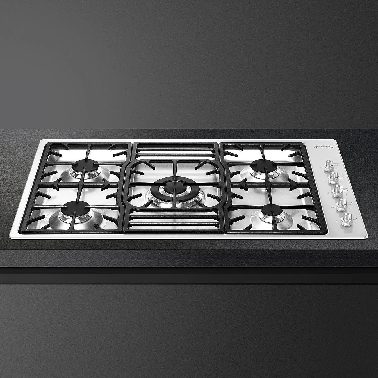 87cm Classic Gas Hob Stainless Steel