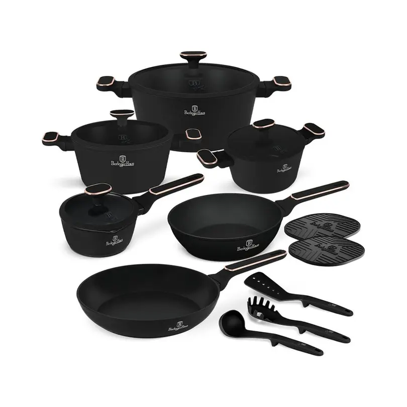 Kochtopf 15-teilig Black Rose Collection