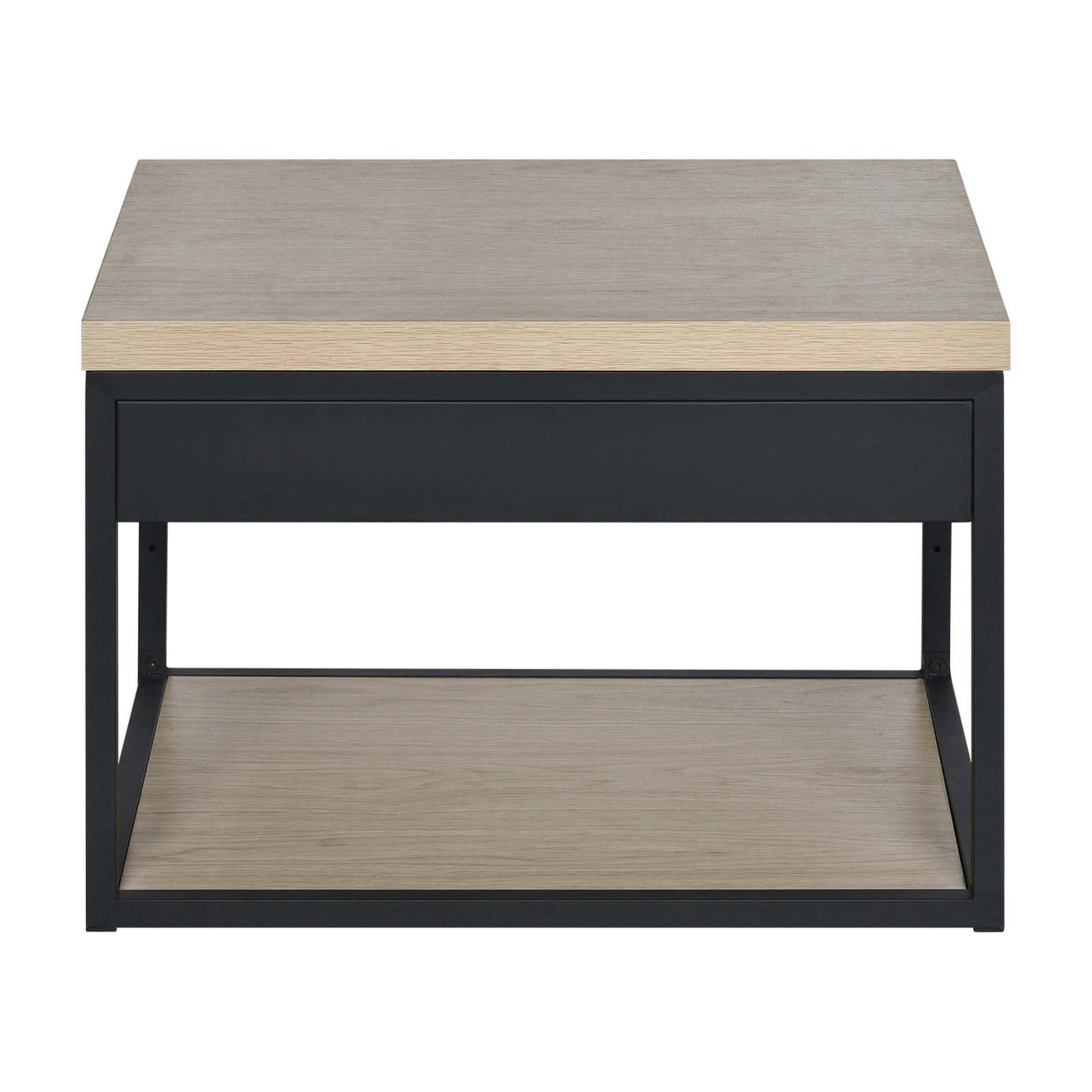 WILL - Meuble de salle de bain en métal et bois avec plan 60 cm WILL