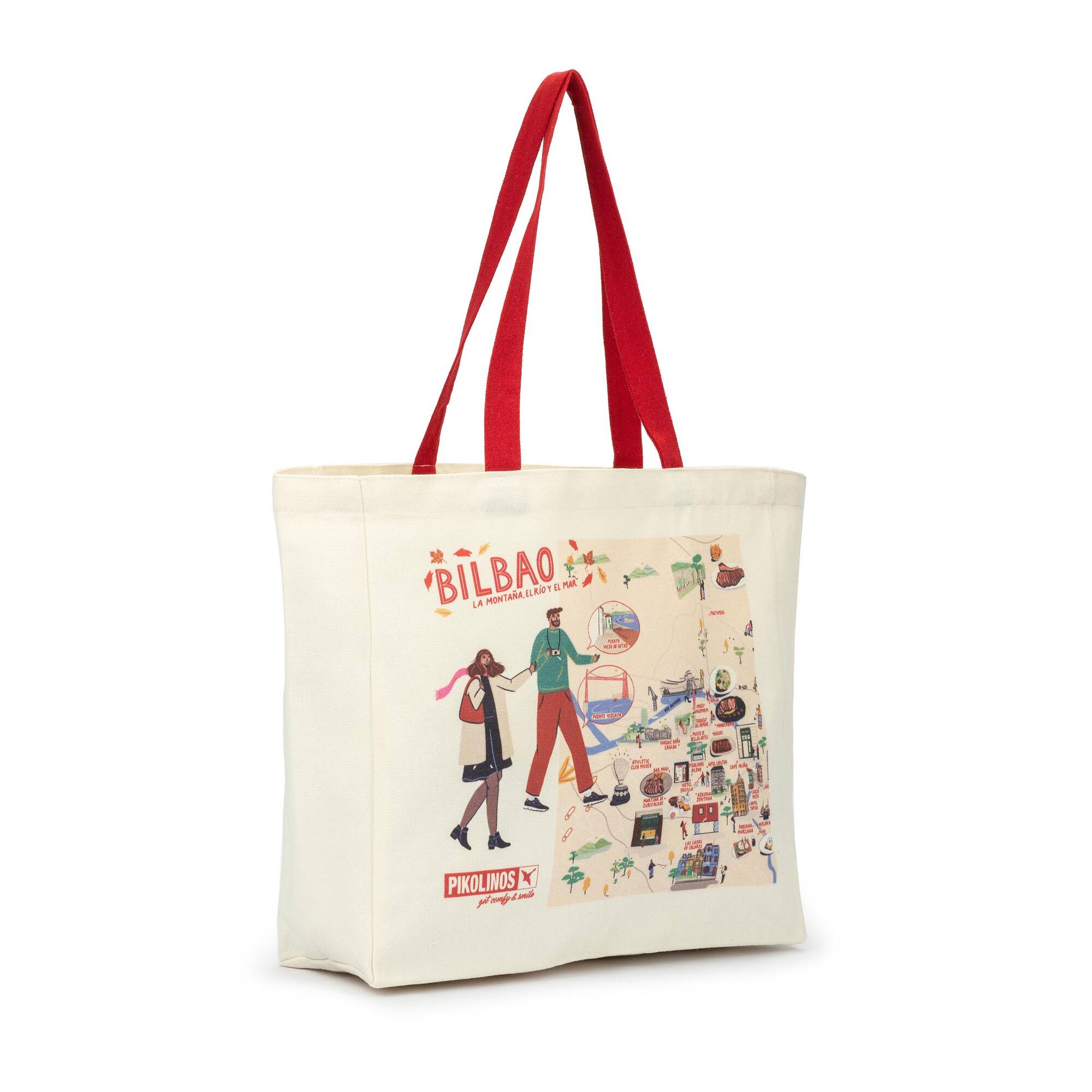 SMILING - Bolsa de algodón orgánico #SmilingCities