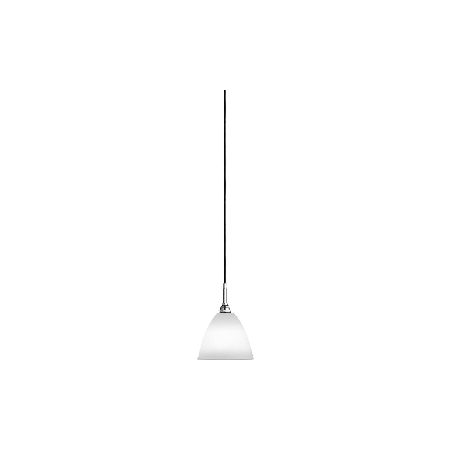 Bestlite BL9 Pendant, bone china/chrome