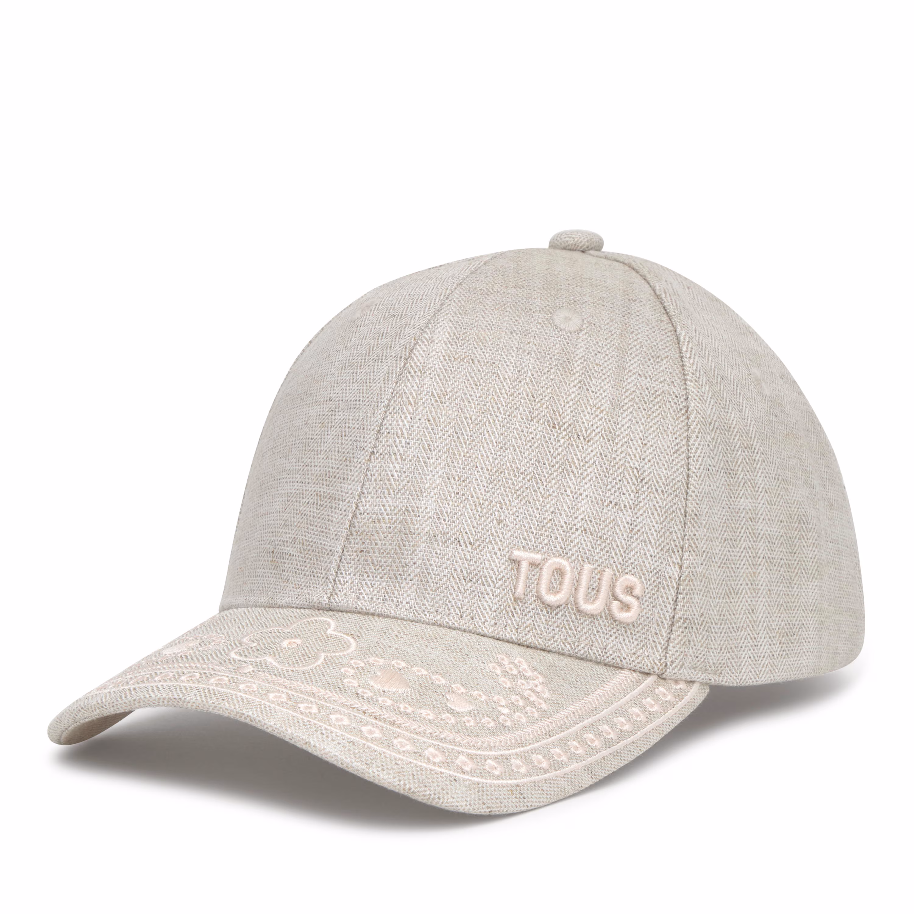 Gorra beige bordado TOUS Motifs Paisley