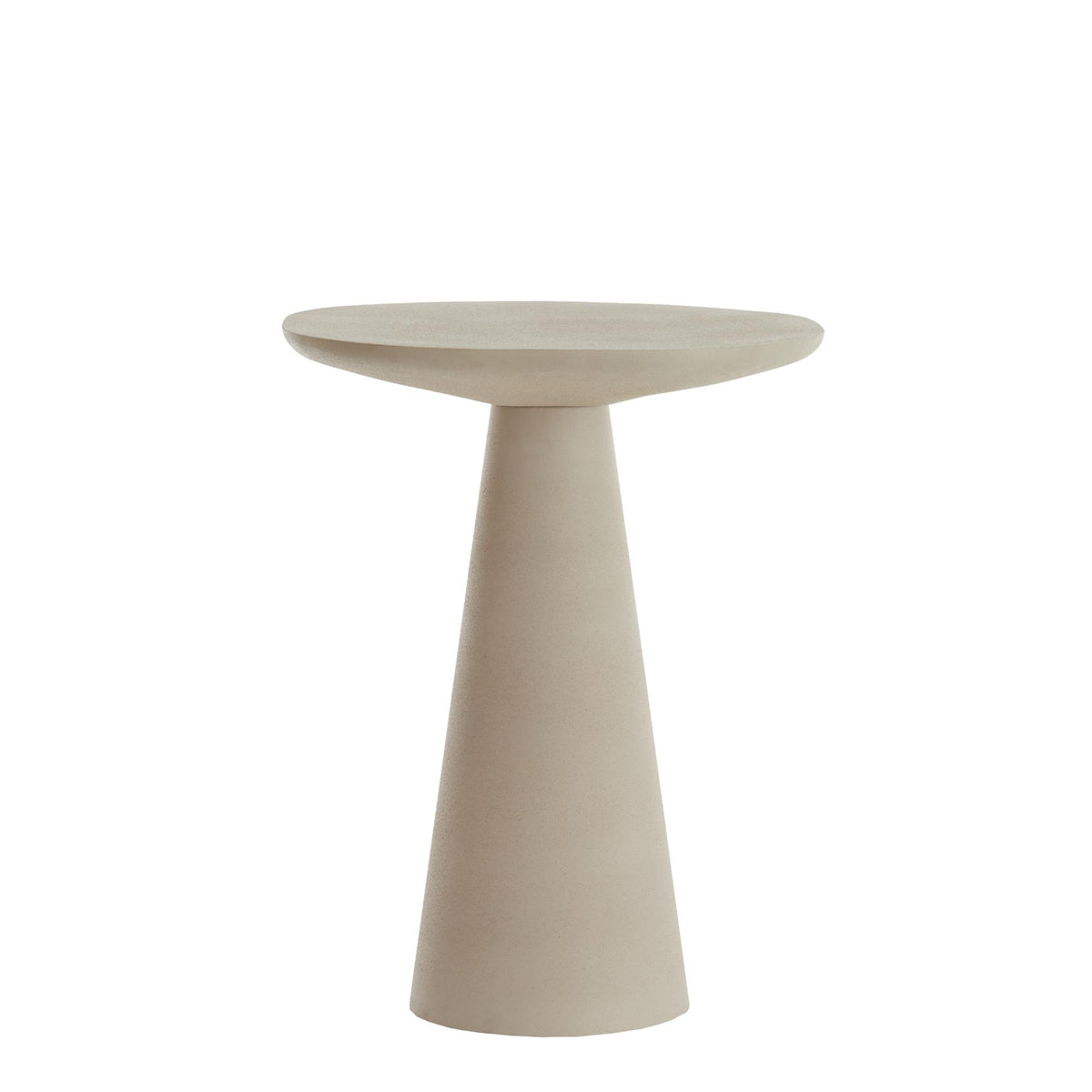 Light & Living bijzettafel Abala - beige - 45x45x59cm