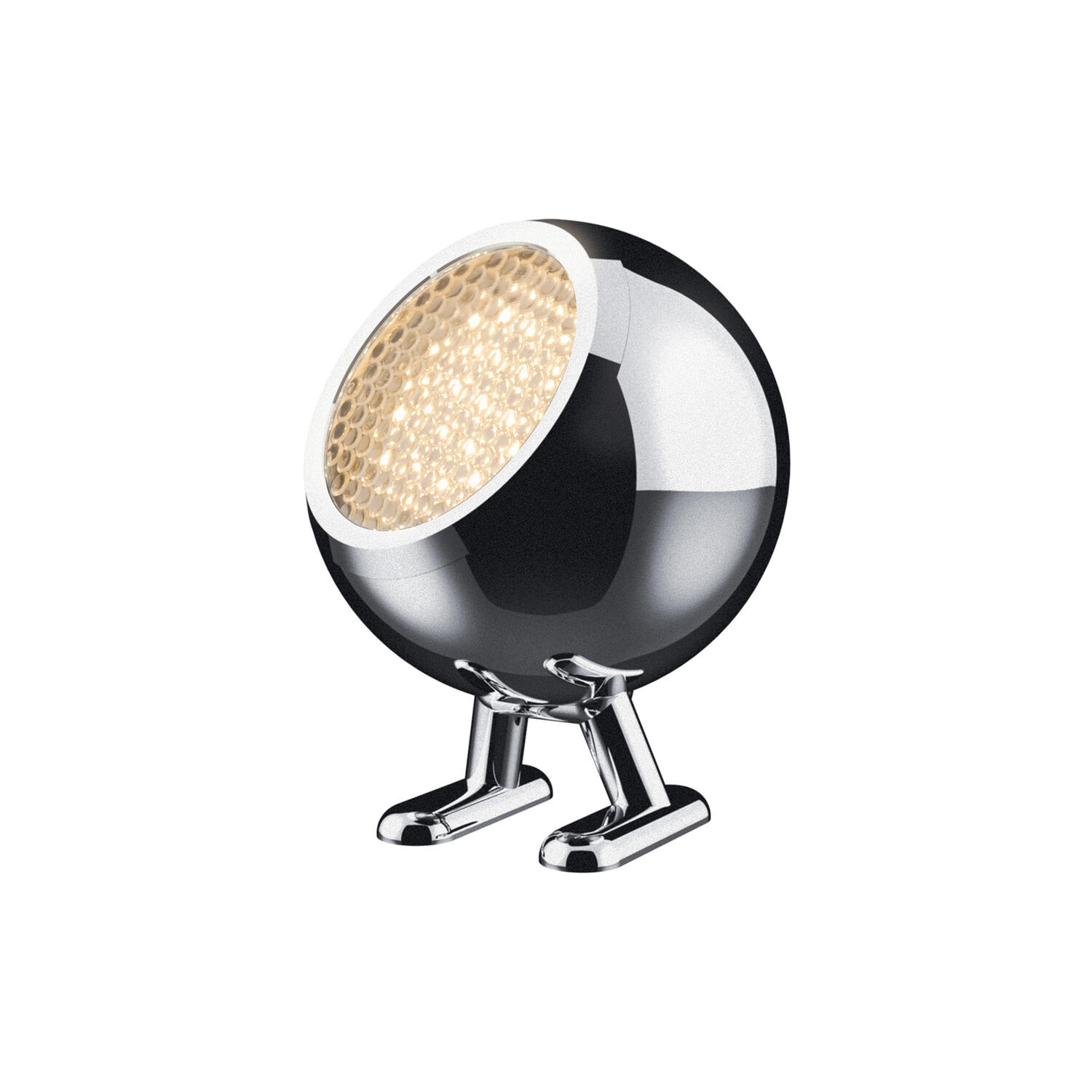 Norbitt LED lamp rechargeable, cosmic chrome