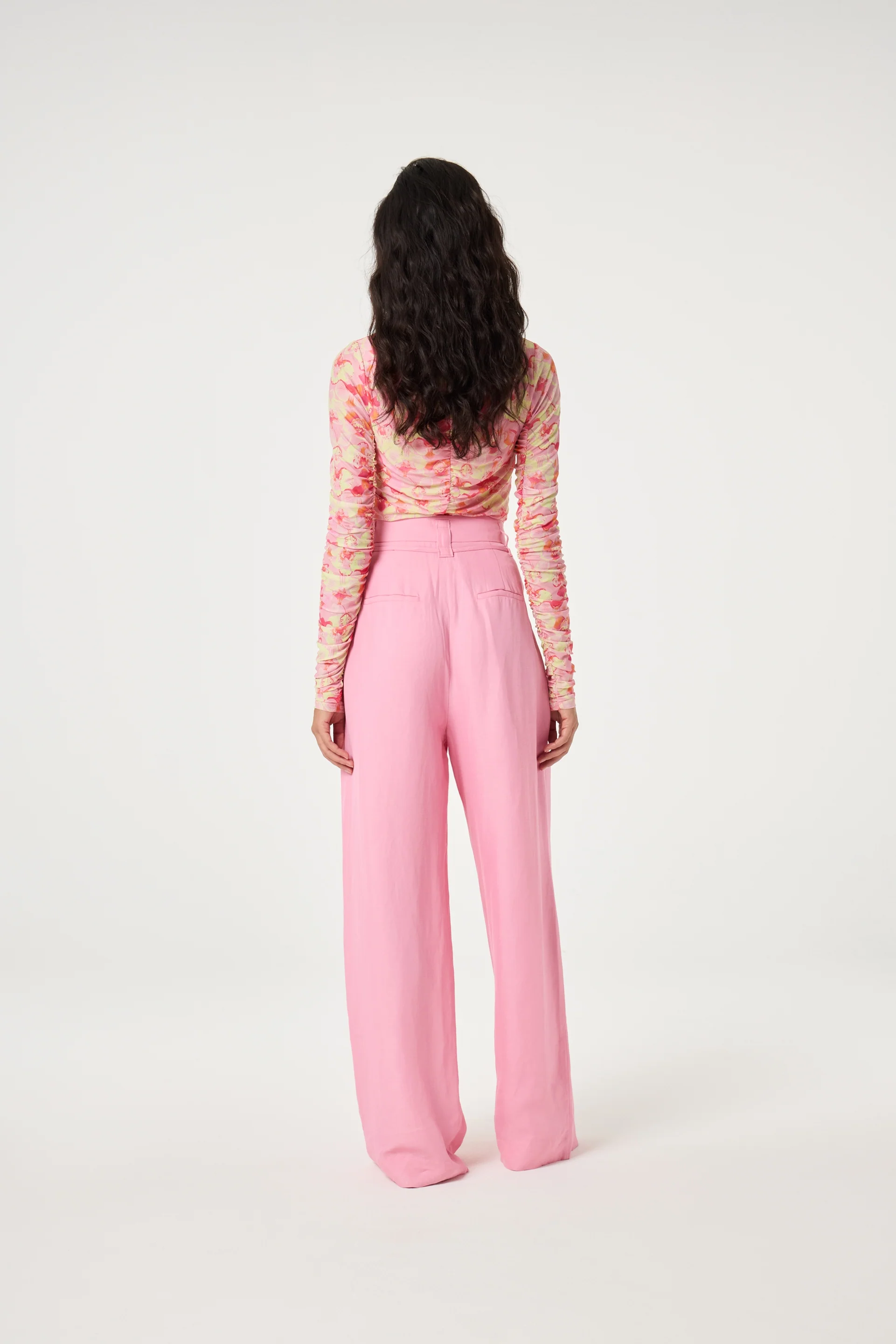 Kane Top | Pink/Yellow