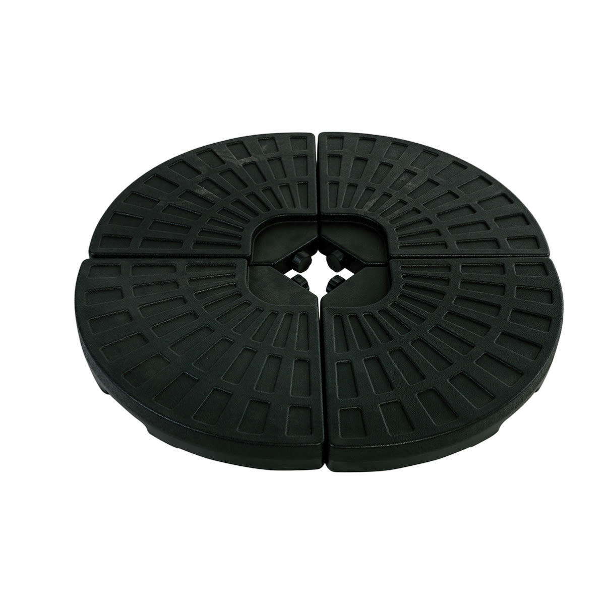 - Dalle parasol plastique Lot de 4 - 13L