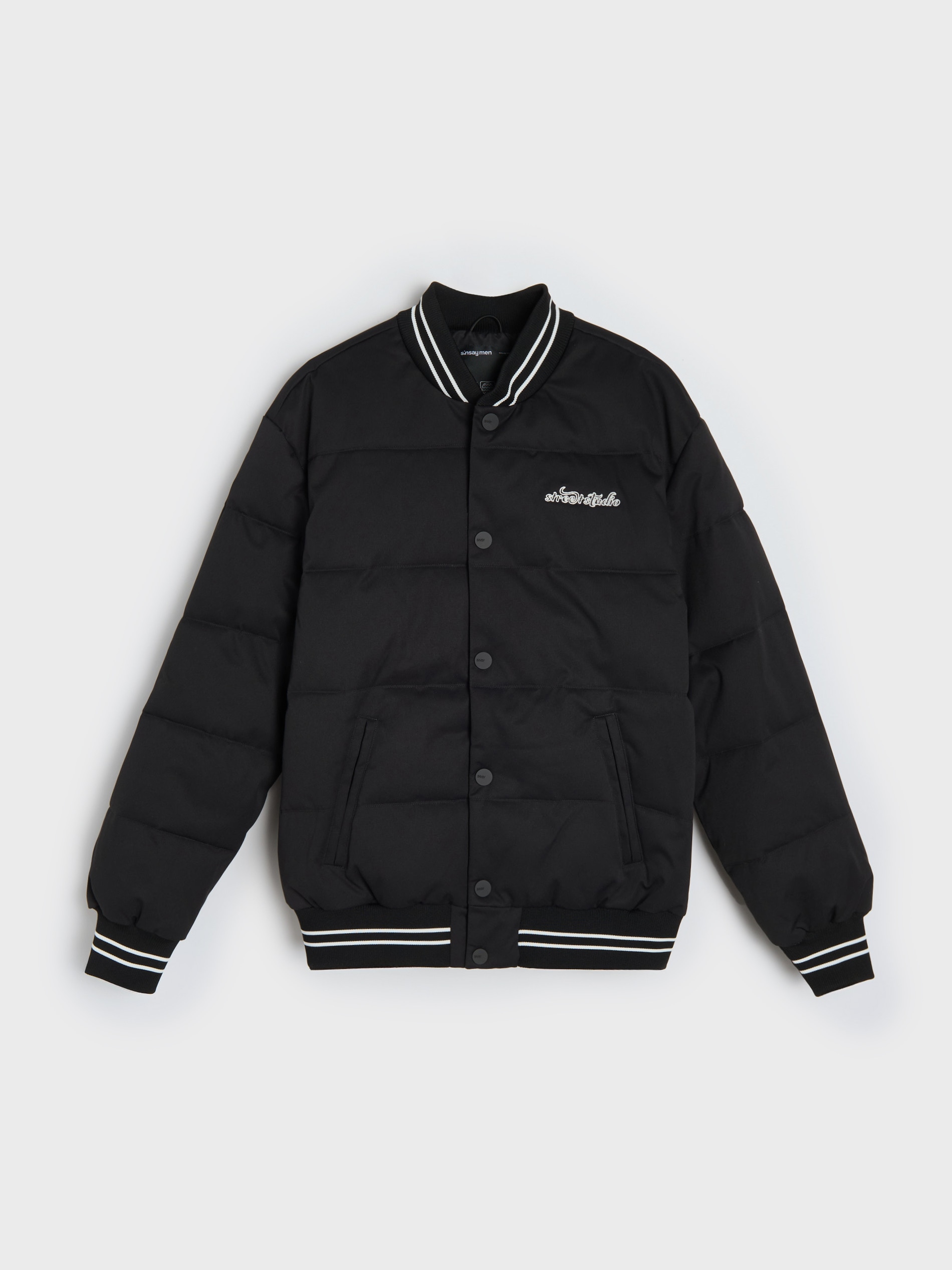 Pikowana kurtka puffer