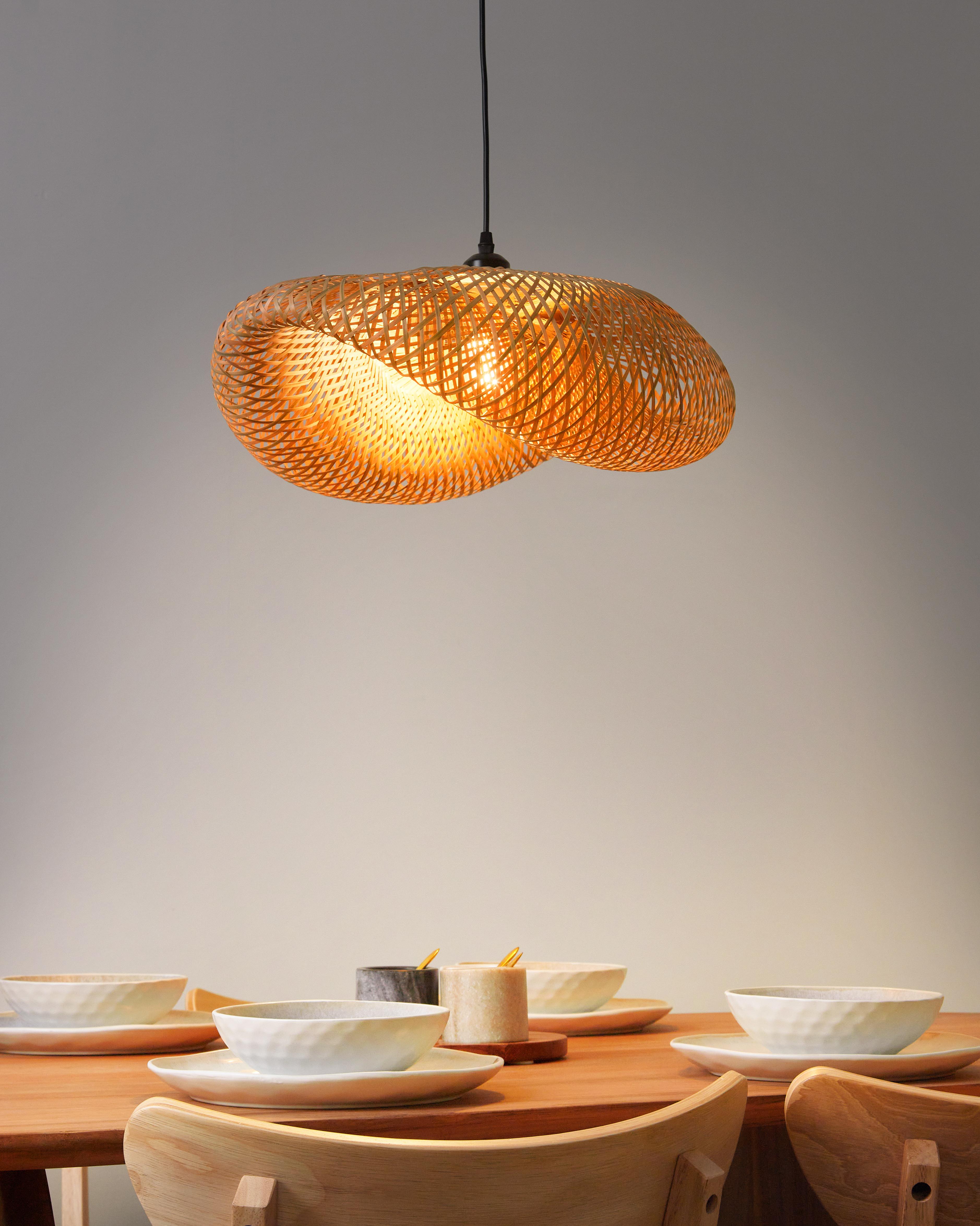 Pendant Lamp BALHA Bamboo Natural