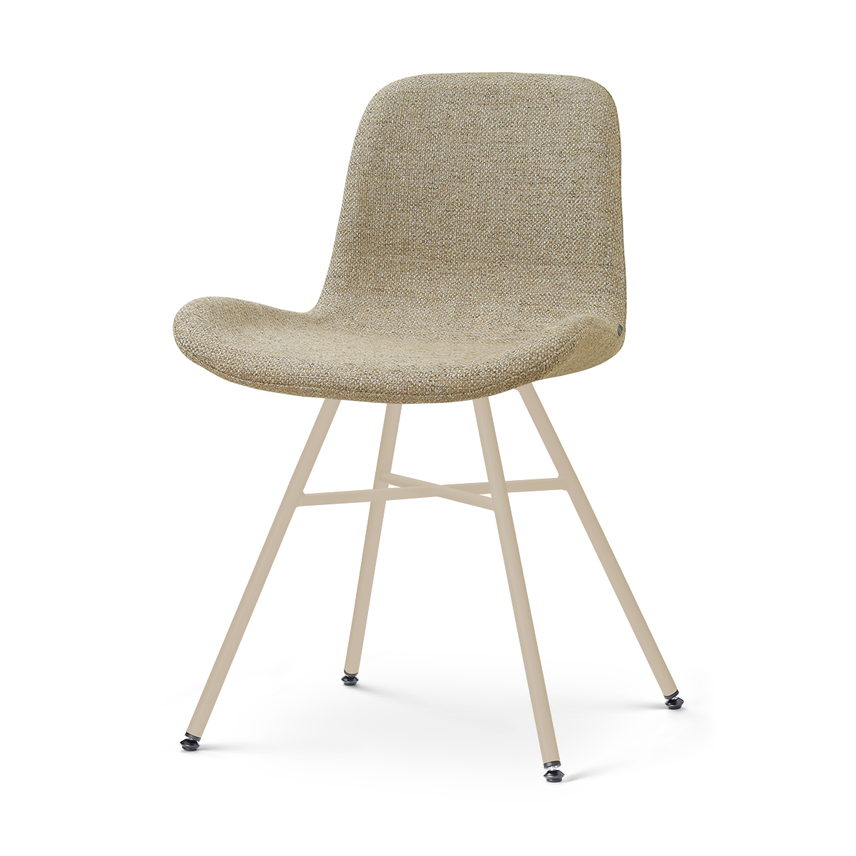 Nolon Noa-Fé eetkamerstoel taupe melange - beige onderstel