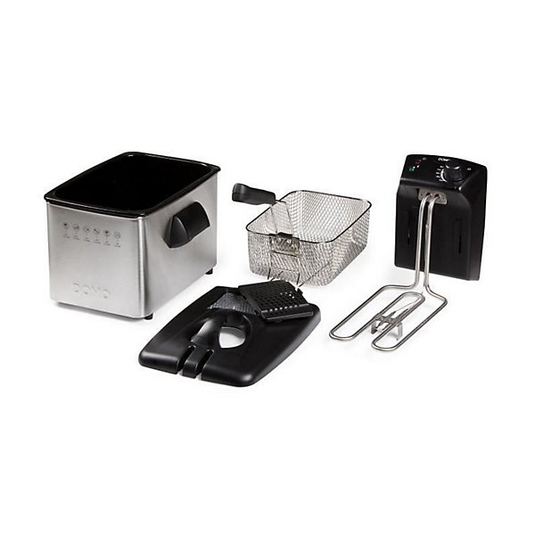 Friteuse - DOMO - 4L - 3000W - Température variable - Puissance électrique - Contenance