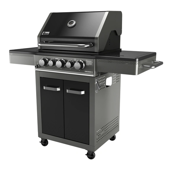 Gasgrill »Kingman 3«, 5 Brenner, Grillfläche: 59 x 45 cm, mit Unterschrank