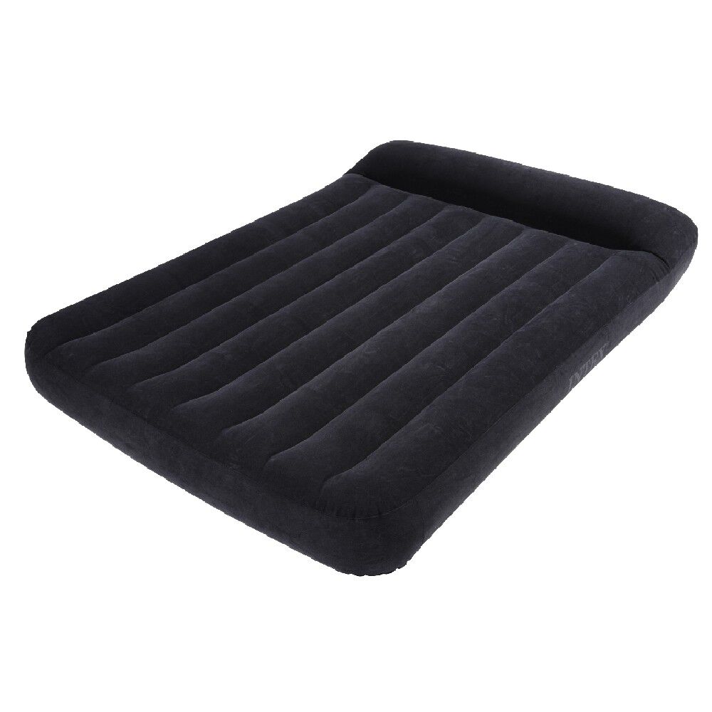Matelas lit gonflable 2 personnes Intex bleu marine 191x137xH23cm