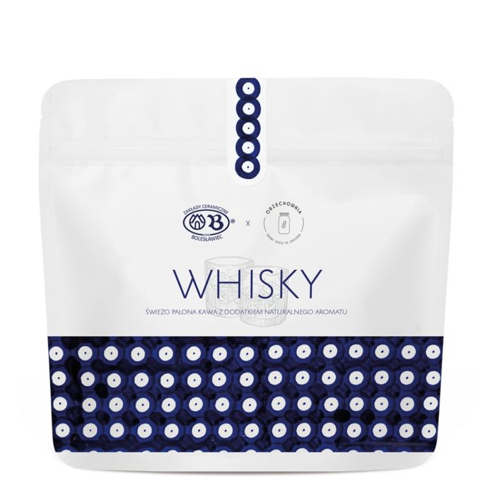 Kawa ziarnista o smaku whisky 200g