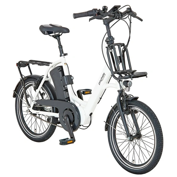 E-Bike Urbanrad »Urbanicer 3.0«, 20 Zoll, Mittelmotor 36 V, 7-Gang, kreideweiß