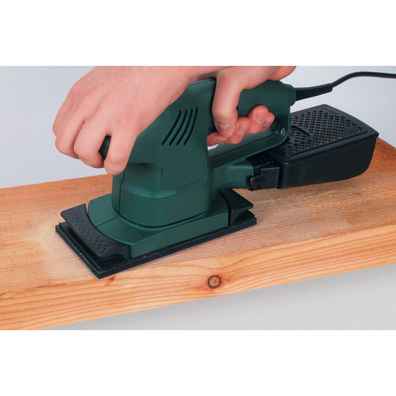 Assortiment de patins abrasifs pour ponceuse vibrante 10 pièces WOLFCRAFT