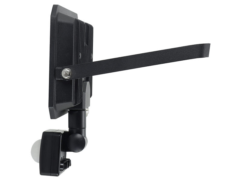 Naświetlacz Aston LED 15,5cm z czujnkiem ruchu czarny