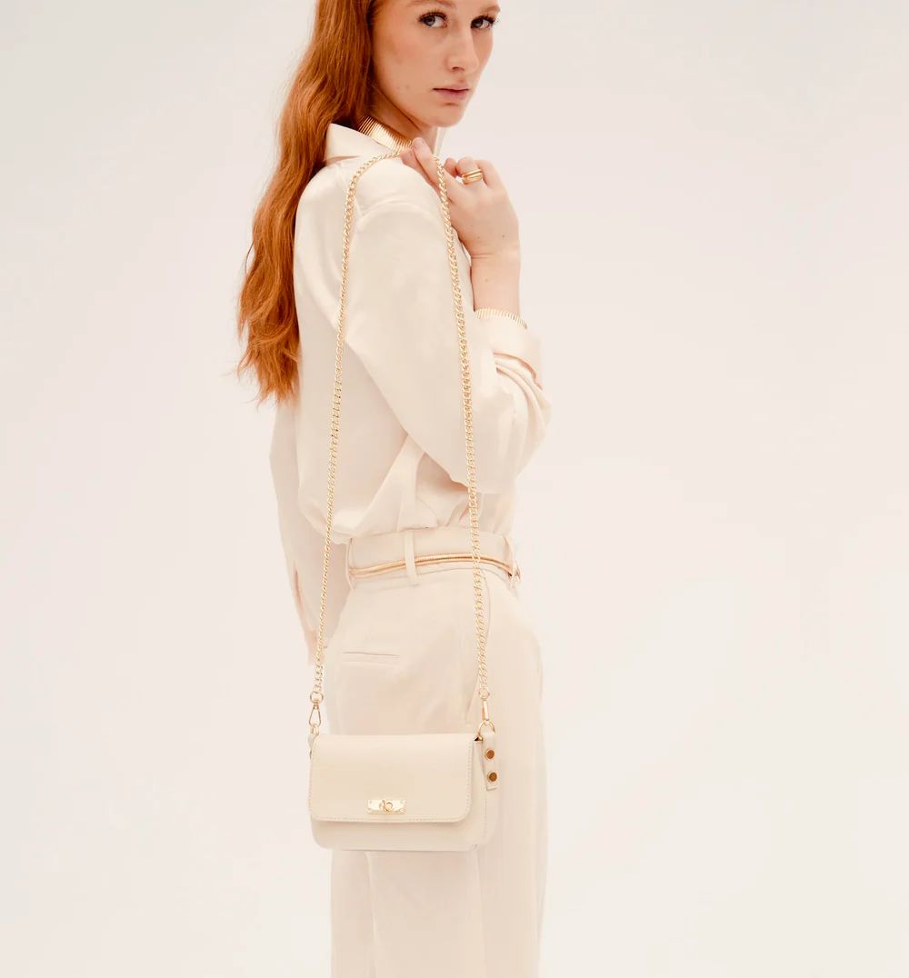 Apatchy London Slim Flat Crossbody Chain Strap