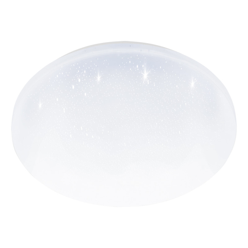 Plafonnier LED Pogliola-E Ciel Ø 31 cm blanc chaud 1800 lm 15 W EGLO