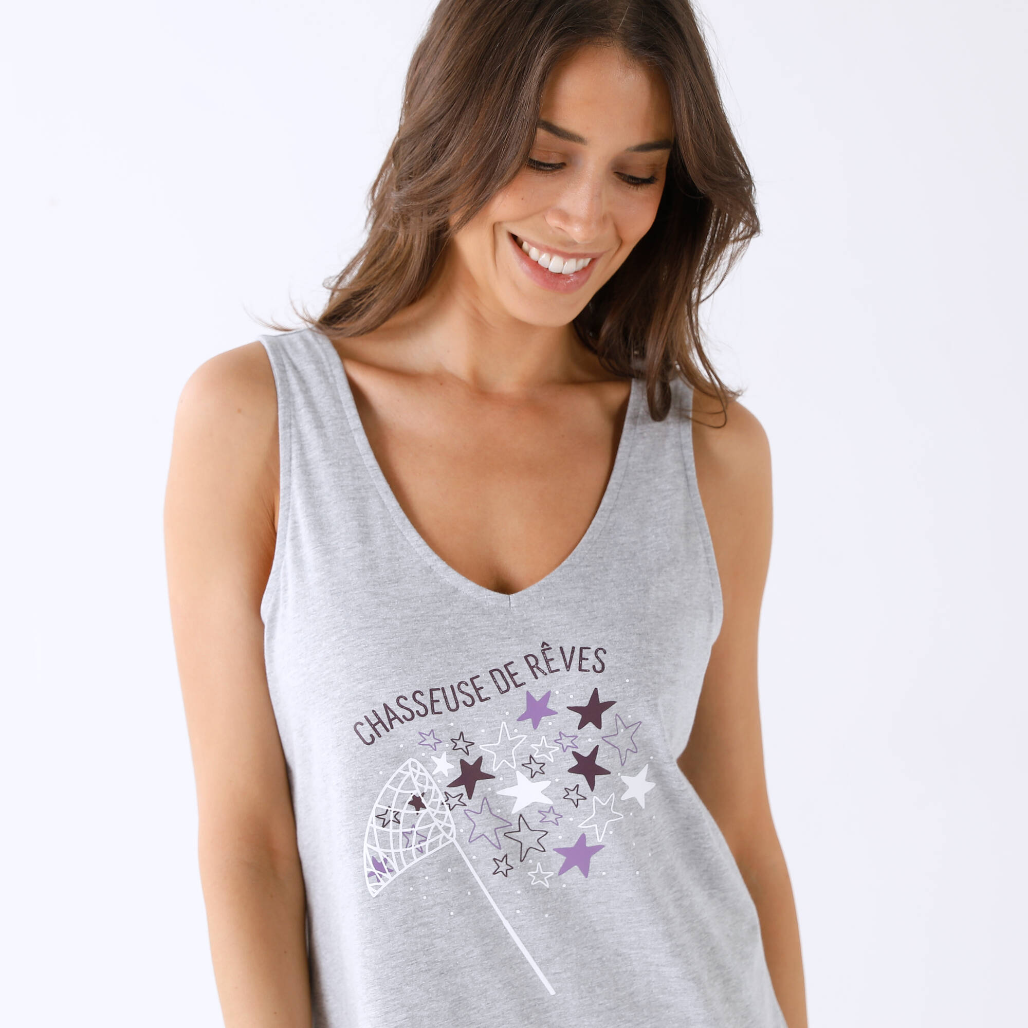 Nuisette jersey "Chasseuses de r&ecirc;ves"