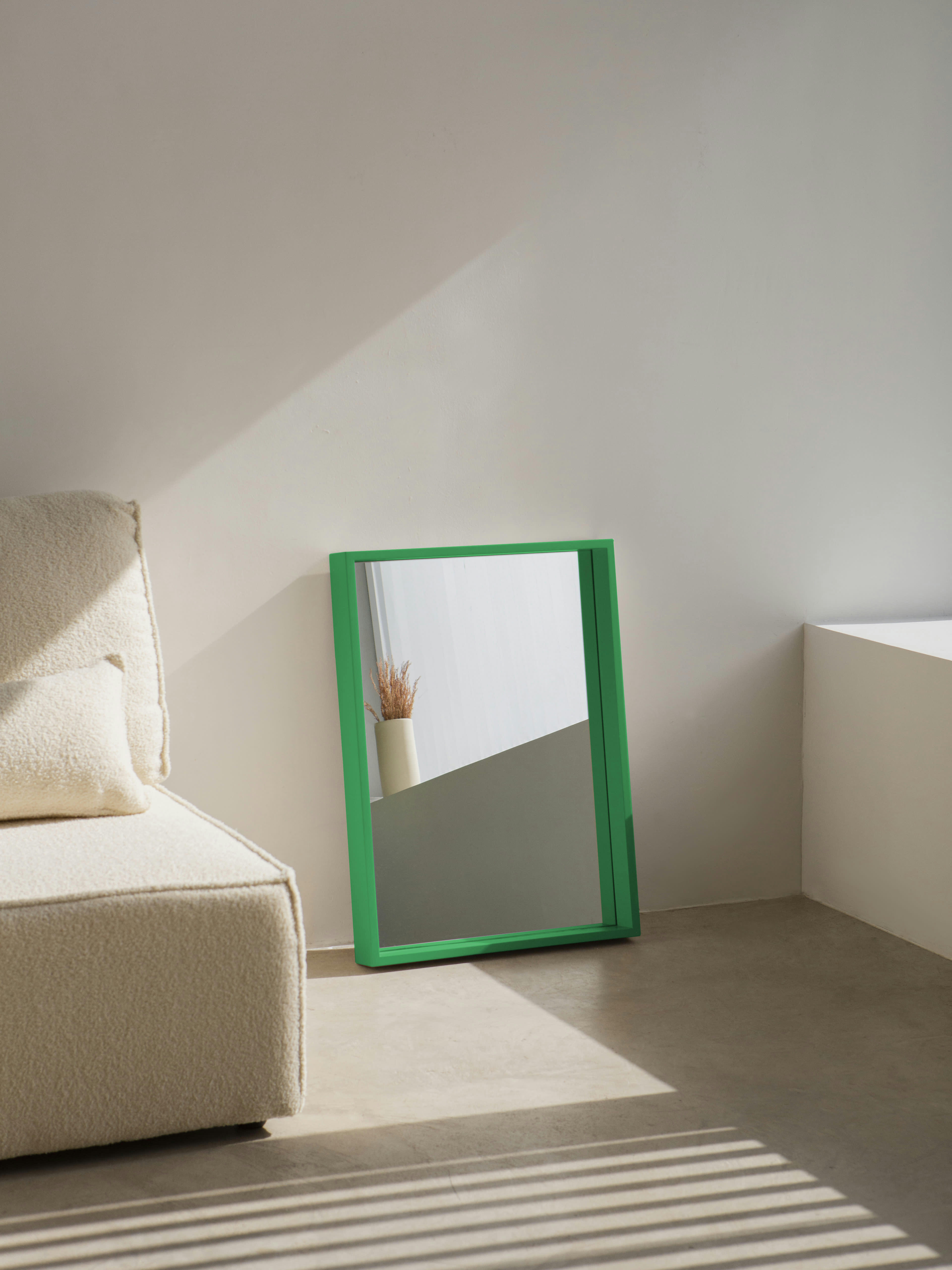 NIKO - Miroir en MDF 73,5x53,5cm Vert