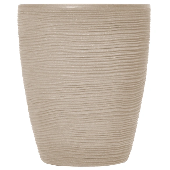 Blumentopf »Shabby«, Breite: 30 cm, beige, Kunststoff