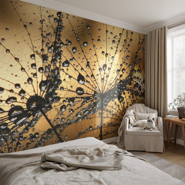 Tapeta samoprzylepna Delikatne krople 104x70 Tulup