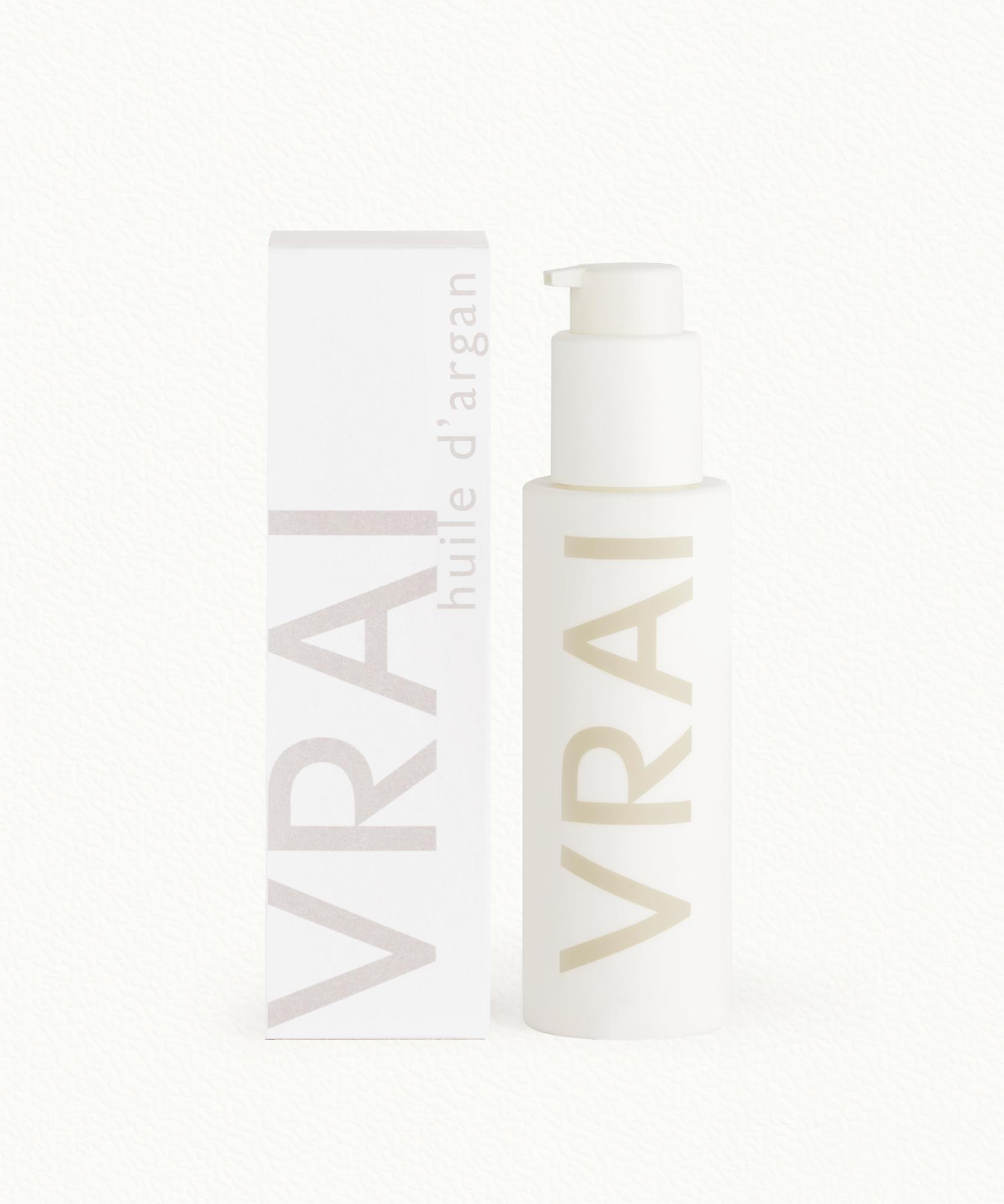 Huile d'Argan naturelle pour le corps & les cheveux - VRAI