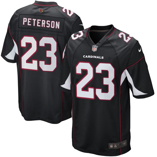 Men's Nike Adrian Peterson Black Arizona Cardinals Game Jersey